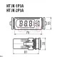 Ψηφιακό θερμόμετρο πίνακα VEMER HT-JK-2P3A για θερμοστοιχείο J-K-L-R-S-T-E-N από 0-400OC 33x75x81mm