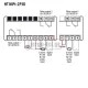 Ψηφιακό θερμόμετρο πίνακα VEMER HT-NIPT-2P3D για θερμοστοιχείο NI100-PT100 από 0-400OC 33x75x65,5mm
