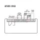 Ψηφιακό θερμόμετρο πίνακα 12-24V VEMER HT-NTC-1P3D για θερμοστοιχείο NTC1000 από-40-110°C 33x75xmm