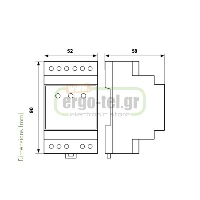 Δέκτης ράγας ασύρματου θερμοστάτη CH 150RF Fantini cosmi CH 170D Δέκτης ράγας ασύρματου θερμοστάτη CH 150RF Fantini cosmi CH 170D