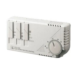 Θερμοστάτης χώρου Campini TY90/F fan coil με έλεγχο ανεμιστήρα 3 ταχυτήτων για Χειμώνα & Καλοκαίρι