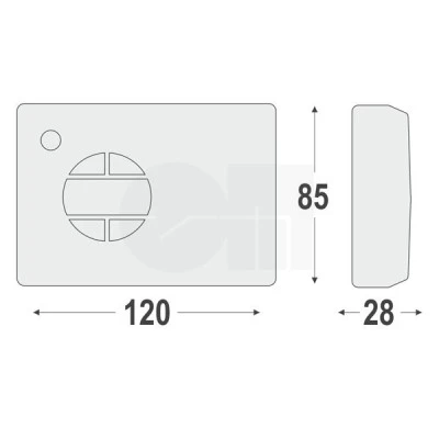 Θερμοστάτης ενεργειακών τζακιών BS-840 Olympia Electronics επιτοίχιος με αισθητήριο θερμοκρασίας Θερμοστάτης ενεργειακών τζακιών BS-840 Olympia Electronics επιτοίχιος με αισθητήριο θερμοκρασίας