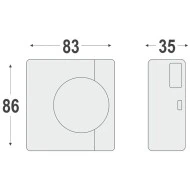 Διμεταλλικός θερμοστάτης χώρου Olympia Electronics BS-900 230V ηλεκτρομηχανικός ρυθμιζόμενος