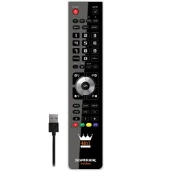 Τηλεχειριστήριο Superior freedom micro usb 4:1 Universal προγραμματιζόμενο μέσω η/υ με καλώδιο usb Τηλεχειριστήριο Superior freedom micro usb 4:1 Universal προγραμματιζόμενο μέσω η/υ με καλώδιο usb
