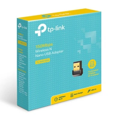 Ασύρματο USB TP-LINK TL-WN725N Nano Adapter Ver.3.0 για σύνδεση σε δίκτυα με ρυθμό μεταφοράς 150Mbps