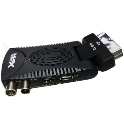 Επίγειος δέκτης MAX 240 HD DVB-T2 MPEG4 FULL HD & IPTV(Youtube..) με πολλαπλές λειτουργίες menu