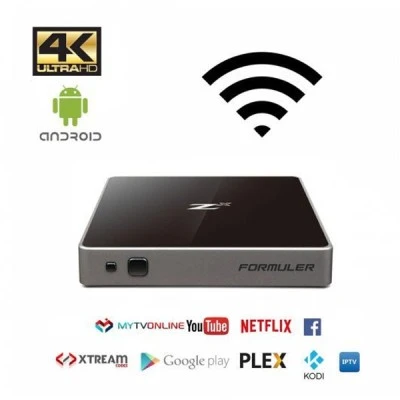 Δέκτης IPTV Formuler Zx 4K WiFi IPTV OTT Bluetooth Android 7.0 Media Player