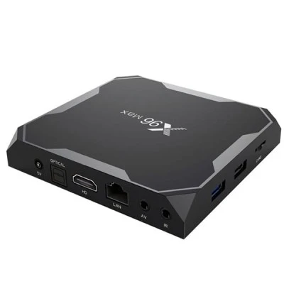 Δέκτης IPTV X96 MAX Smart Android 8.1 TV Box 4G32G Amlogic S905X2 Quad Core ARM Cortex A53