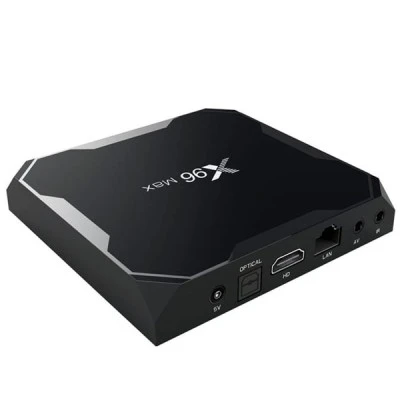 Δέκτης IPTV X96 MAX Smart Android 8.1 TV Box 4G32G Amlogic S905X2 Quad Core ARM Cortex A53