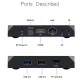 Δέκτης IPTV X96 MAX Smart Android 8.1 TV Box 4G32G Amlogic S905X2 Quad Core ARM Cortex A53
