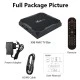 Δέκτης IPTV X96 MAX Smart Android 8.1 TV Box 4G32G Amlogic S905X2 Quad Core ARM Cortex A53