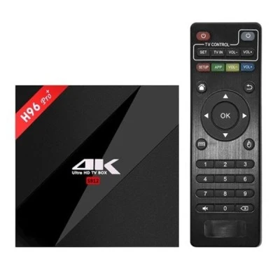 Δέκτης IPTV H96 PRO PLUS Amlogic S912 Octa Core 3GB RAM 32GB ROM TV Box