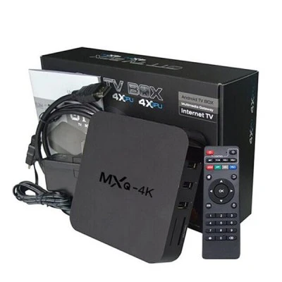 Δέκτης MXQ 4K RK3229 Android 6.0 Smart TV Box 8GB ROM H.264/H.265 WIFI LAN HDMI AirPlay Miracast