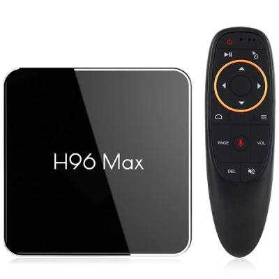 Δέκτης IPTV H96 MAX X2 Amlogic S905X2 Android 8.1 2GB DDR4 16GB eMMC 4K TV Box WiFi