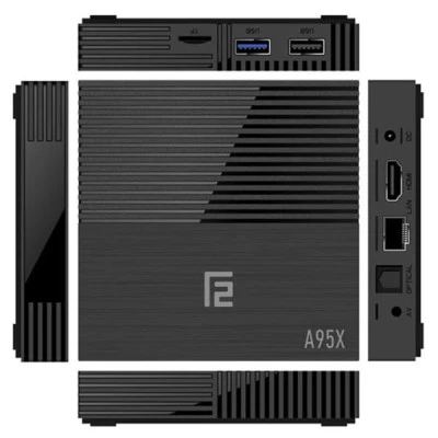 Δέκτης IPTV A95x f2 s905x 4g 32g 2.4g wifi bt Android 9.0 version Bluetooth 4.2