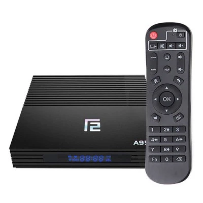 Δέκτης IPTV A95x f2 s905x 4g 32g 2.4g wifi bt Android 9.0 version Bluetooth 4.2