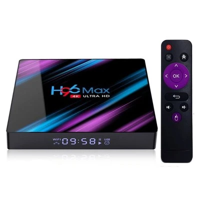 Δέκτης IPTV H96 MAX RK3318 2G 16G Android 9.0 version Quad-Core 64bit Cortex-A53