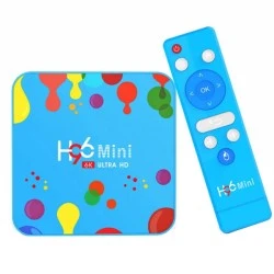 Δέκτης H96 Mini Smart TV Box Allwinner H6 Quad Core Android 9.0 4GB RAM 32GB ROM 4K Media Player Δέκτης H96 Mini Smart TV Box Allwinner H6 Quad Core Android 9.0 4GB RAM 32GB ROM 4K Media Player