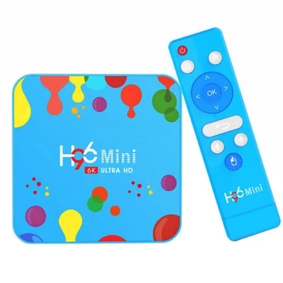 Δέκτης H96 Mini Smart TV Box Allwinner H6 Quad Core Android 9.0 4GB RAM 32GB ROM 4K Media Player