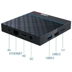Δέκτης IPTV T95 Max Plus TVbox 4G/64G Android 9.0 S905X3 8K Dual Wifi Bluetooth