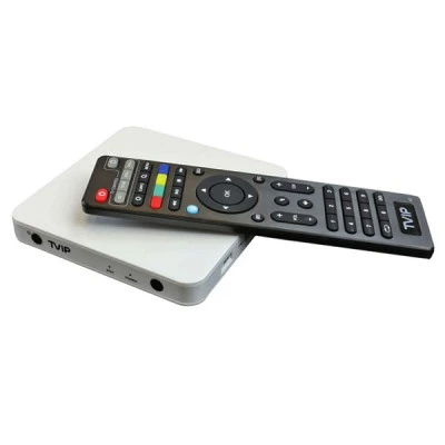 Δέκτης TVIP S-Box v.605 WHITE Edition IPTV 4K HEVC HD Multimedia Stalker Streamer 5Ghz Wlan