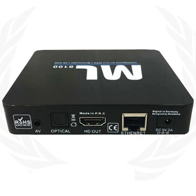 Δέκτης IPTV Medialink ML8100 IPTV 4K Full UHD ANDROID ARM Cortex-A7MP 8GB EMMC