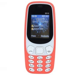 Κινητό τηλέφωνο Dual Sim 3310 Audio Jack FM Radio με οθόνη 1.8 και Αγγλικό μενού