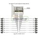 Επίτοιχο τροφοδοτικό 12-15VDC 16Α PULSAR PSDC161216T CCTV εσωτερικού χώρου σε μεταλλικό κουτί με LED