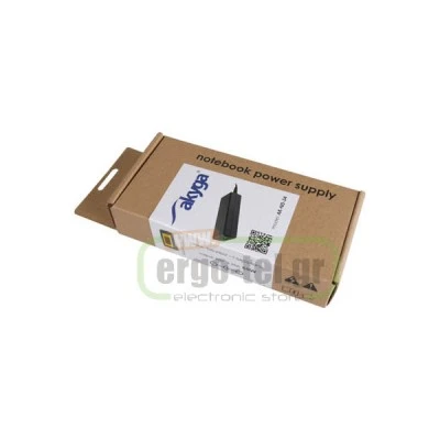 Τροφοδοτικό AKYGA AK-ND-24 για Notebook/Laptop LENOVO 20V/3.25A 65W με βύσμα τετράγωνο κίτρινο