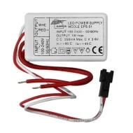 Τροφοδοτικό ηλεκτρονικό 1W 350mA 3.6V για σποτ led