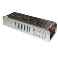 Τροφοδοτικό mini αλουμινίου 150W 12.5A 230V στα 12VDC για ταινίες και λάμπες led μη στεγανό IP20