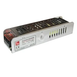 Τροφοδοτικό mini αλουμινίου 60W 5A 230V στα 12VDC για ταινίες και λάμπες led μη στεγανό IP20