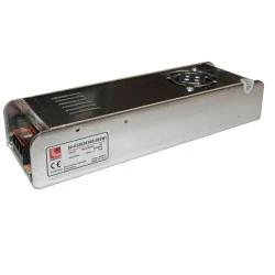 Τροφοδοτικό mini αλουμινίου 360W 15A 230V/24VDC για ταινίες και λάμπες led μη στεγανό IP20