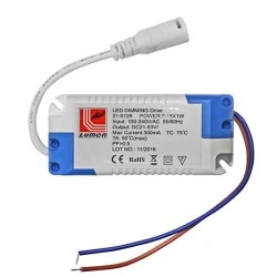 Τροφοδοτικό LED ντιμαριζόμενο ανταλλακτικό για SLIM PANEL ισχύος 6W και 12W 87x38x23mm