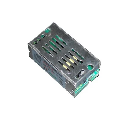 Τροφοδοτικό 12W 1A μεταλλικό 230V στα 12VDC για ταινίες & λάμπες led μη στεγανό IP20