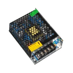 Τροφοδοτικό 48W 4A μεταλλικό 230V στα 12VDC για ταινίες & λάμπες led μη στεγανό IP20