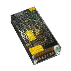 Τροφοδοτικό 200W 16,67A μεταλλικό 230V στα 12VDC για ταινίες & λάμπες led μη στεγανό IP20