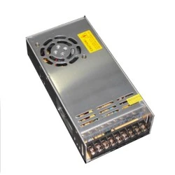 Τροφοδοτικό 400W 16,6A μεταλλικό 230V στα 24VDC για ταινίες & λάμπες led μη στεγανό IP20