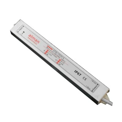Τροφοδοτικό αδιάβροχο 45W 3,75A 230V στα 12VDC για ταινίες & λάμπες led στεγανό IP67
