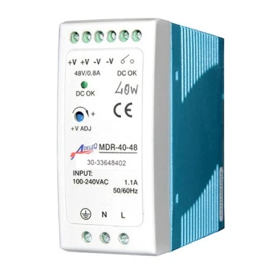 Τροφοδοτικό ράγας 40W για ταινίες και λάμπες led 230V στα 48VDC Τροφοδοτικό ράγας 40W για ταινίες και λάμπες led 230V στα 48VDC