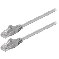 ΚΑΛΩΔΙΟ ΔΙΚΤΥΟΥ CAT 5e GOOBAY 68611 U/UTP PATCHABLE 0.25m ΣΕ ΓΚΡΙ ΧΡΩΜΑ