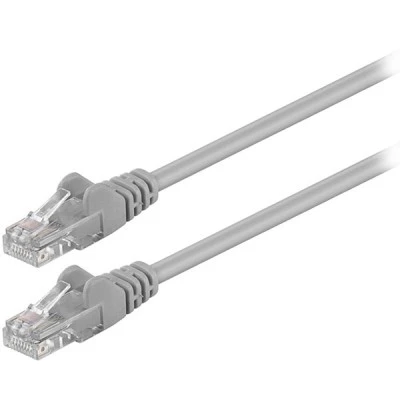 ΚΑΛΩΔΙΟ ΔΙΚΤΥΟΥ CAT 5e GOOBAY 68342 U/UTP PATCHABLE 1m ΣΕ ΓΚΡΙ ΧΡΩΜΑ