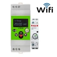 Αυτόματος χρονοδιακόπτης θερμοσίφωνα WI-FI V-TIMER-RELAY V3 για σύνδεση μέσω ρούτερ ψηφιακός με ρελέ
