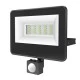 Προβολέας με αισθητήρα κίνησης LED SMD FLOOD 10W 230V AC ενδιάμεσο φως 4000k 1030Lm στεγανός IP66