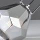 Μοντέρνο φωτιστικό επιτραπέζιο DIAMONDRA μονόφωτο με σχήμα διαμάντι