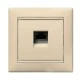 Πρίζα τηλεφώνου RJ11 κρεμ Legrand Valena Classic