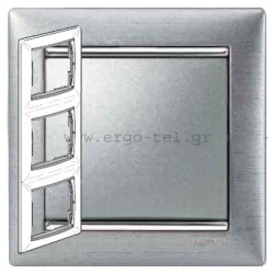 ΠΛΑΙΣΙΟ 3 ΘΕΣΕΩΝ ΚΑΘΕΤΟ VALENA BRUSHED ALU/SILVER (BRUSHED ΑΛΟΥΜΙΝΙΟ/ΑΣΗΜΙ) ΠΛΑΙΣΙΟ 3 ΘΕΣΕΩΝ ΚΑΘΕΤΟ VALENA BRUSHED ALU/SILVER (BRUSHED ΑΛΟΥΜΙΝΙΟ/ΑΣΗΜΙ)