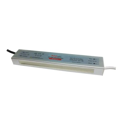 Τροφοδοτικό - led driver αλουμινίου 75W 230V AC σε 12V DC 6.3A για ταινίες & λάμπες LED στεγανό IP67 Τροφοδοτικό - led driver αλουμινίου 75W 230V AC σε 12V DC 6.3A για ταινίες & λάμπες LED στεγανό IP67