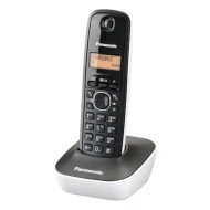 Ασύρματο Τηλέφωνο Panasonic KX-TG1611GRW σε μαύρο-λευκό χρώμα με αναγνώριση κλήσης 