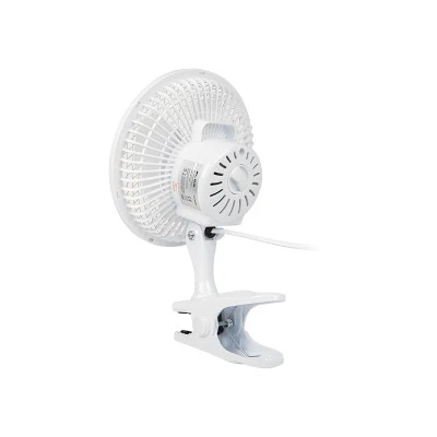 Ανεμιστήρας επιτραπέζιος 6"/15cm 25W 2 σε 1 με κλιπ BLOW σε λευκό χρώμα